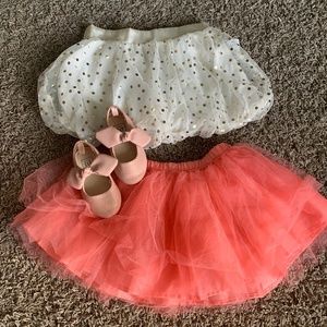 Sparkle Tutu's and  Shoes... Just add bows!
